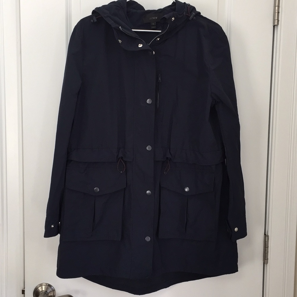 J Crew Perfect Rain Jacket